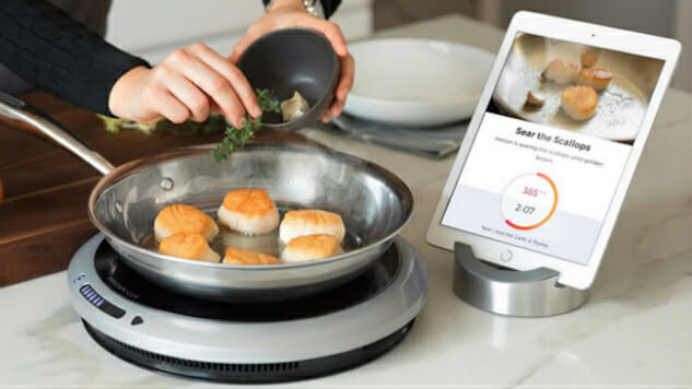 The Hestan Cue Smart Cooking System Wants to Take the Guesswork out of Cooking