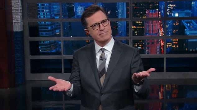 Stephen Colbert Responds to #FireColbert Controversy