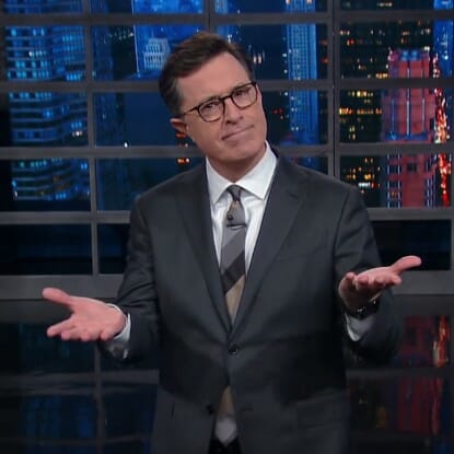 Stephen Colbert Responds to #FireColbert Controversy