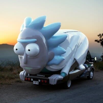 Don't Even Trip Dog, The Rick and Morty Mobile Pop-Up Shop is Coming to a City Near You or Whatever