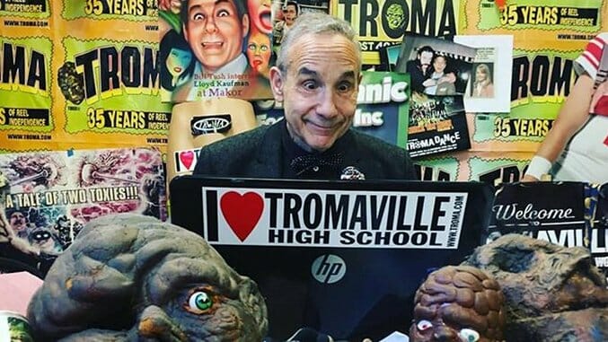Deep in the Bowels of Tromaville with Lloyd Kaufman