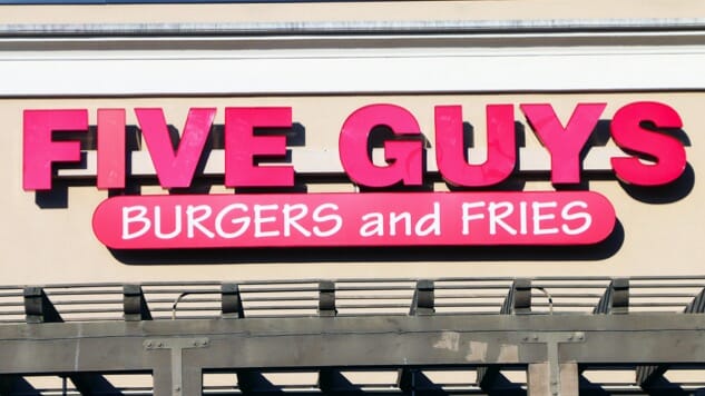 Five Guys Usurps In-N-Out as America’s Most Popular Burger Chain