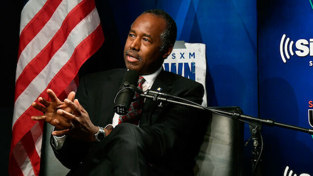 Ben Carson Thinks Poverty is Largely a “State of Mind”