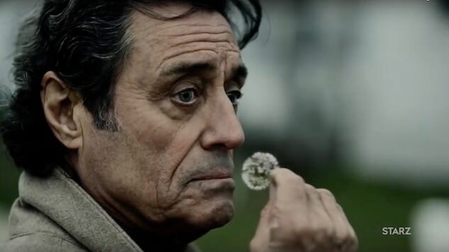 Great Moments in TV Drinking: Ian McShane and American Gods