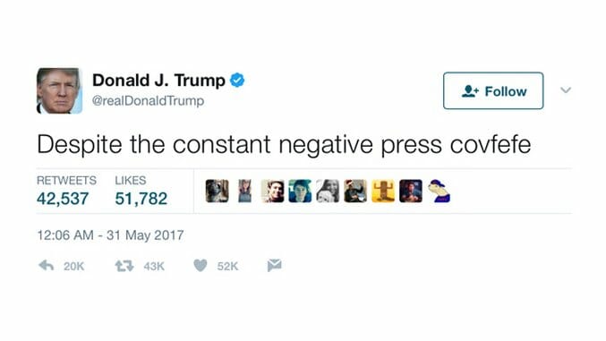 6 Songs That May or May Not Be About Covfefe