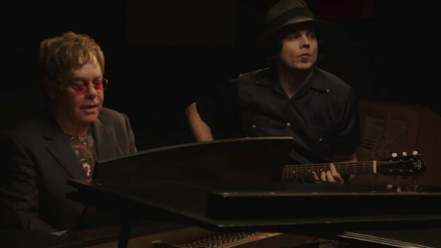 Watch Jack White and Elton John Perform New Blues Song “Two Fingers of Whiskey”