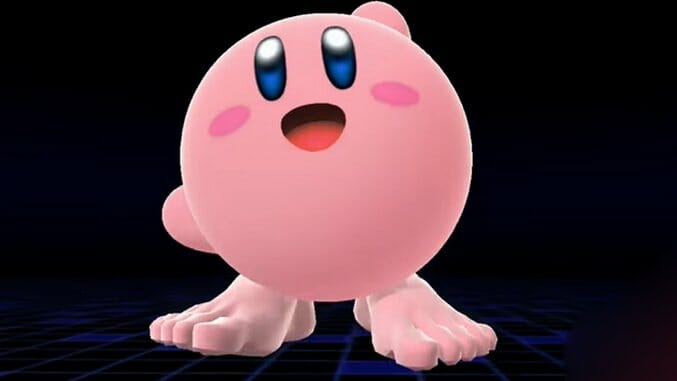 Kirby’s Feet Are Now Playable in Super Smash Bros.