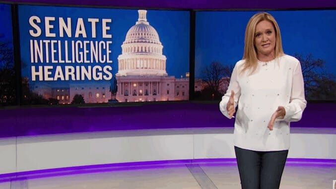 Watch Samantha Bee Liken Jeff Sessions’ Testimony to the O.J. Trial