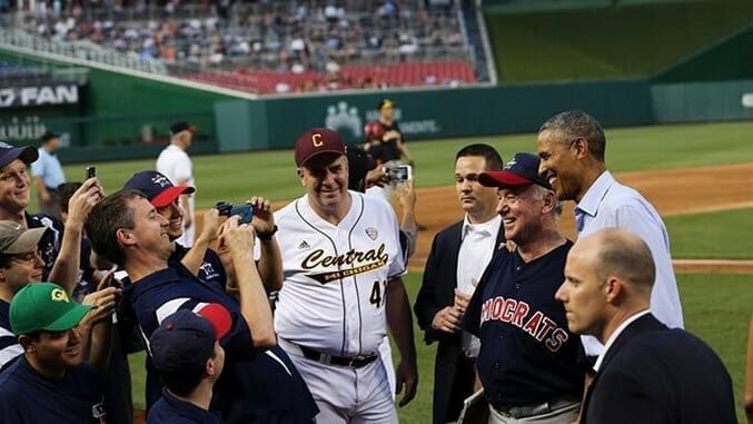 The Congressional Baseball Game Should Not Pit Democrats Against Republicans