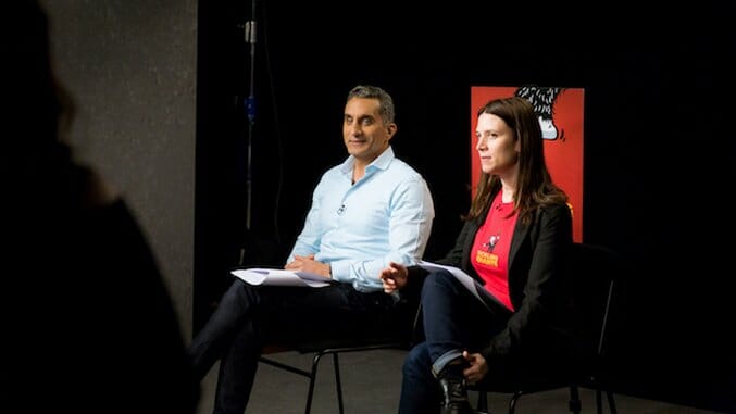 “Comedy Doesn’t Change Anything”: Talking Tickling Giants with Bassem Youssef and Sara Taksler
