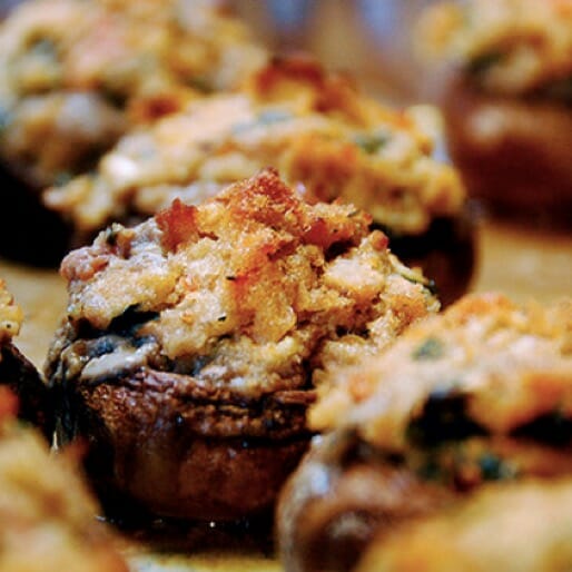Recipe for Fitness: Tofu-Stuffed Portobello Mushrooms