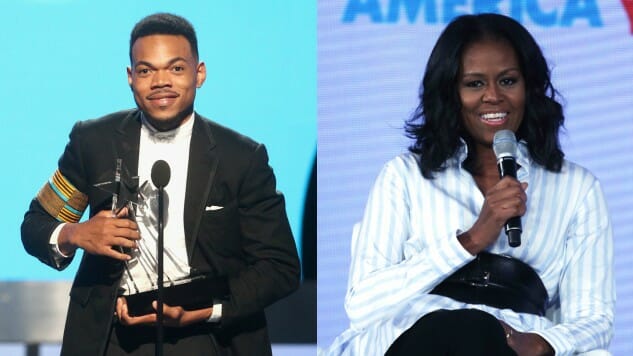 Watch Chance the Rapper Get Surprise Congratulations from Michelle Obama at the BET Awards