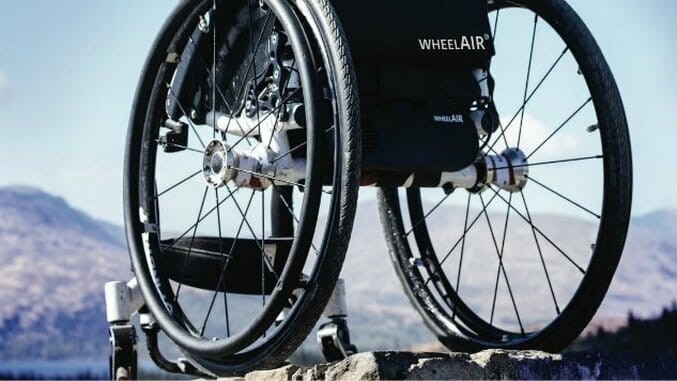 WheelAir Is a Revolutionary Cooling Cushion That Could Vastly Increase Comfort for Wheelchair Users