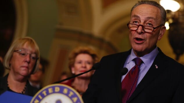 Until Chuck Schumer Walks the Walk, Don’t Believe a Word He Says