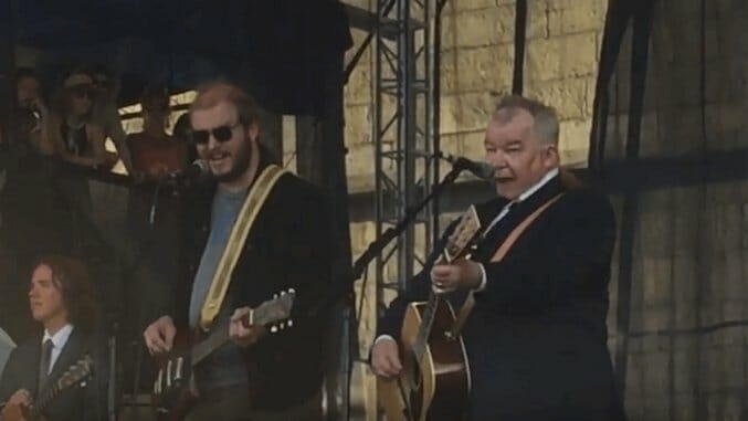 Watch Roger Waters, Justin Vernon, Jim James, Margo Price Perform With John Prine at Newport Folk Festival