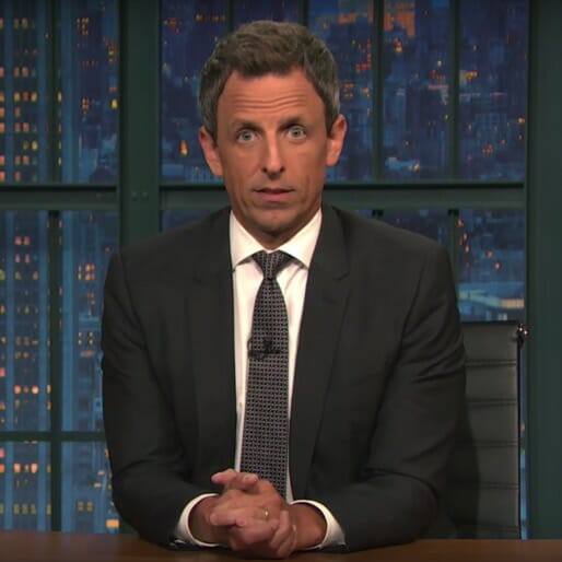 Seth Meyers Delights in The Mooch's Downfall, Congress' Dysfunction