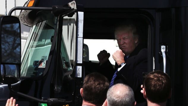 Trump’s Truck Shenanigans Become a Children’s Book, The President And The Big Boy Truck
