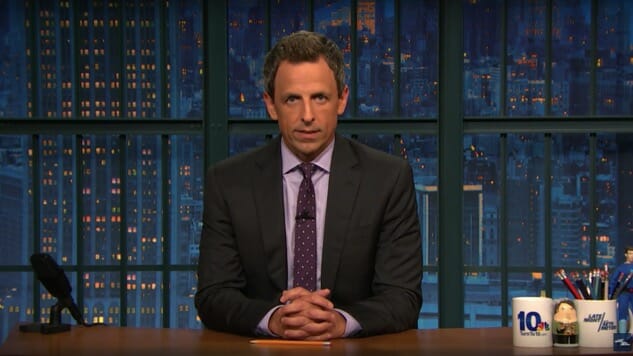 You Need to Hear Seth Meyers’ Scathing Statement on Trump’s Response to Charlottesville