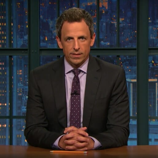 You Need to Hear Seth Meyers' Scathing Statement on Trump's Response to Charlottesville