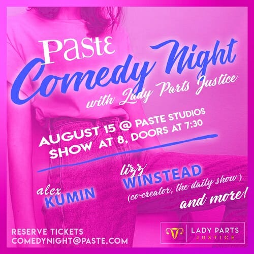 Watch Comedy from Lady Parts Justice and Lizz Winstead in the Paste Studio Tonight at 8 PM