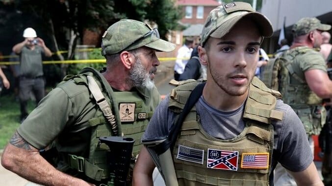The Mainstream Media Isn’t Reporting The Virginia Governor’s Report that the Nazis in Charlottesville Stashed Weapons Around the City