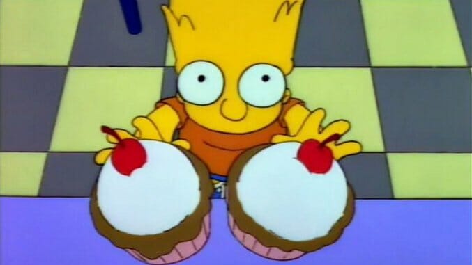 Cooking The Simpsons: Chocolate-Cherry Experiment Cupcakes