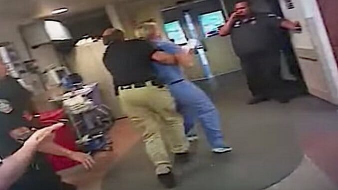 Video: Utah Nurse Arrested by Aggressive Cop for Doing Her Job
