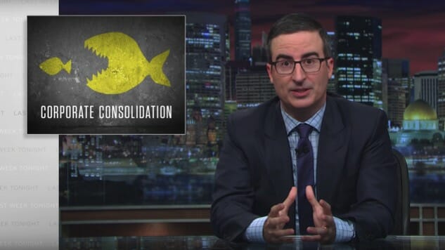 John Oliver Gets Down to Business on Corporate Consolidation