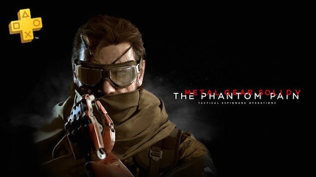 October Playstation Plus Free Games Include Metal Gear Solid V
