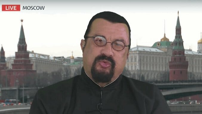 Steven Seagal Under Siege for Anti-Kneeling, Pro-Russia Comments on Good Morning Britain