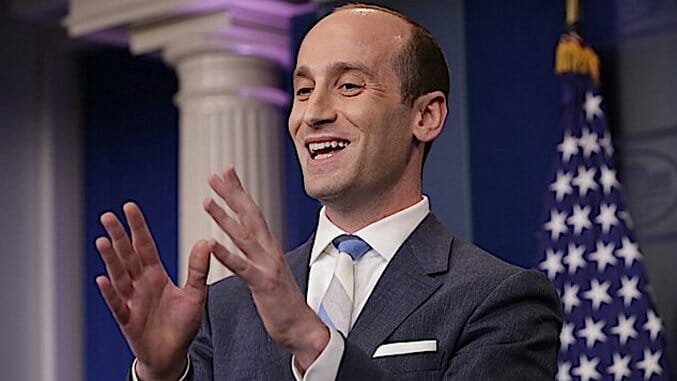 Cool Republican Dude Stephen Miller Once Crashed a Girls’ Track Meet to Prove That Men Are Superior to Women