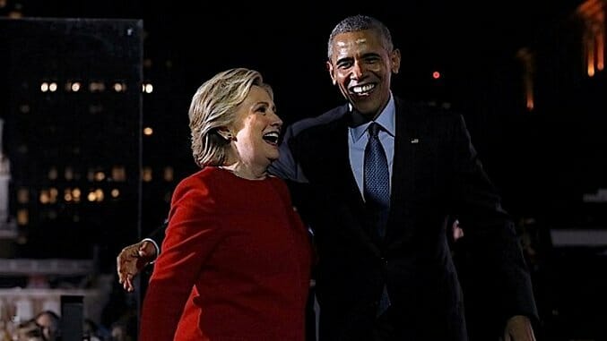 Why Won’t Hillary Clinton or Barack Obama Grow a Spine and Condemn Harvey Weinstein? (Updated)