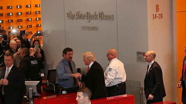 The New York Times Is Concerned That Their Journalists Are Too Biased against Trump on Social Media