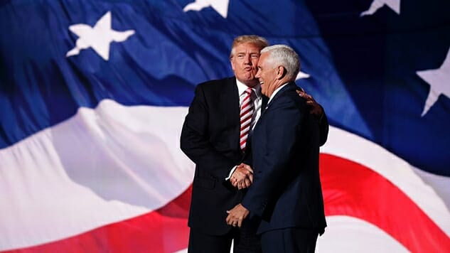 Trump Mocked Pence’s Stance on LGBTQ Rights: “He Wants to Hang Them All!”