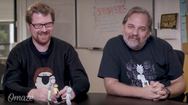 Watch Justin Roiland and Dan Harmon Improv a Rick and Morty Scene