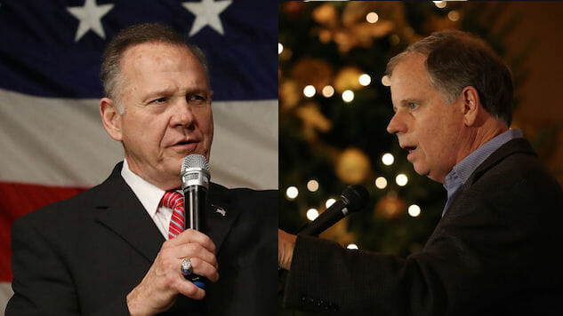 Here’s Where We Stand in the Alabama Senate Race Between Doug Jones and Roy Moore With Four Days Left