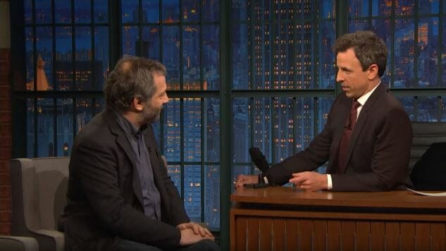 Read the Room, Judd: Apatow’s Seth Meyers Appearance