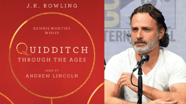 The Walking Dead‘s Andrew Lincoln Will Narrate Quidditch Through the Ages for Audible