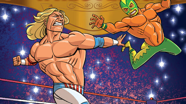 Discover the “One True Sport” in Aubrey Sitterson & Chris Moreno’s The Comic Book Story of Professional Wrestling