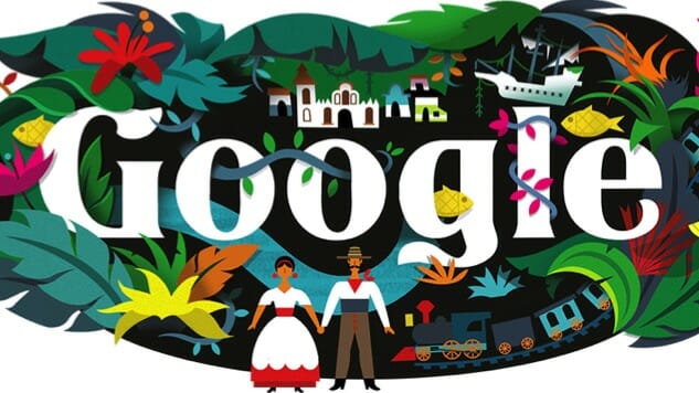 Google Honors Gabriel Garcia Marquez With Colorful Daily Doodle