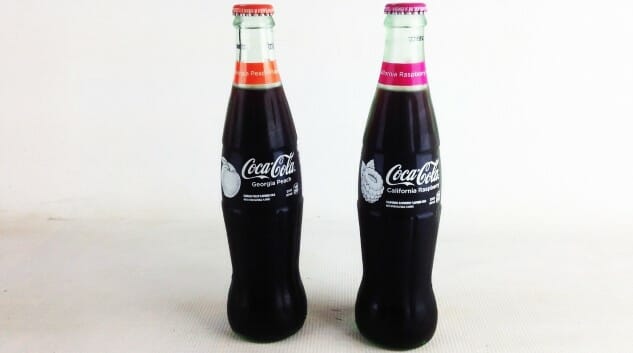 Coca-Cola Georgia Peach and California Raspberry
