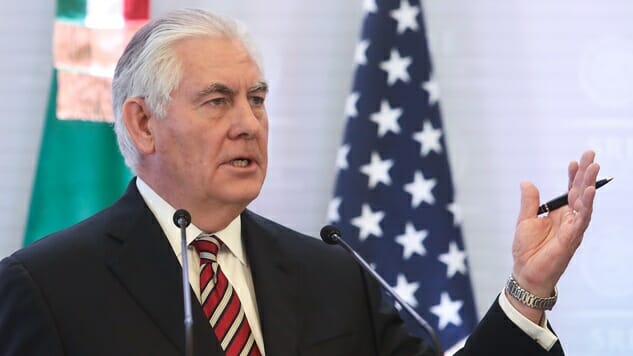 Trump Fires Secretary of State Rex Tillerson