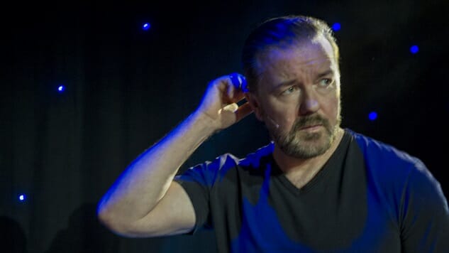 Ricky Gervais Explores How Thin-Skinned One Comedian Can Be in His Embarrassing New Special