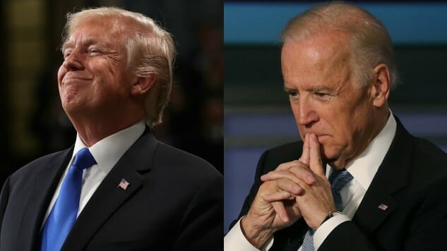 Donald Trump Comes Back at Joe Biden in Twitter Battle Over Who Would Win in a Fistfight