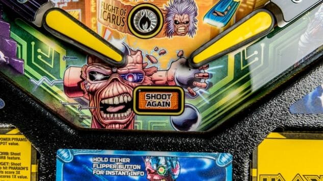Iron Maiden Gets Their Own Pinball Machine from Stern