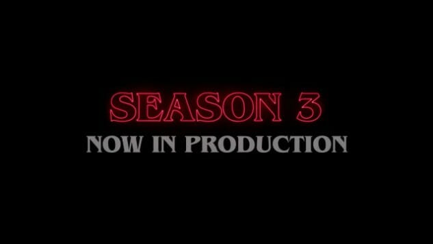 Stranger Things Season Three Is Now in Production