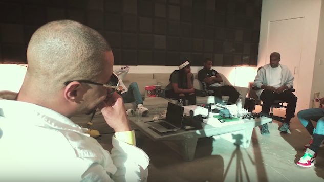 Watch Kanye West and T.I. Discuss Trump in “Ye vs. the People” Behind-the-Scenes Video
