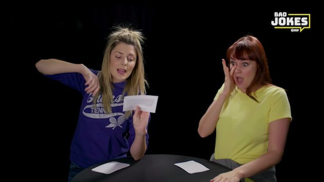 Watch Grace Helbig and Mamrie Hart Try Not to Laugh in this Exclusive Episode of “Bad Joke Telling”