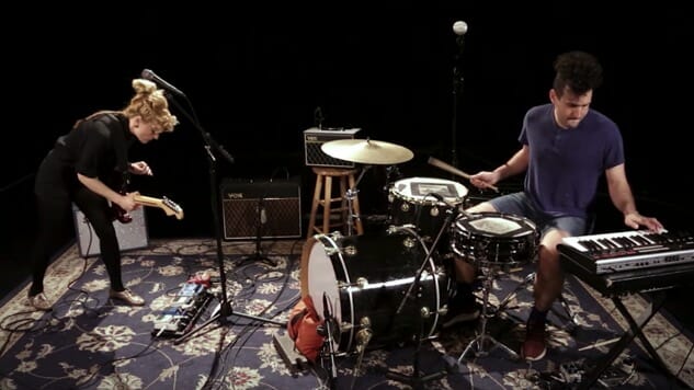 Watch Parlor Walls Deliver Three Dark and Hypnotic Tracks to the Paste Studio