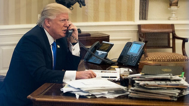Trump Had a “Terrible” Call with the French President, aka His Only Foreign Friend